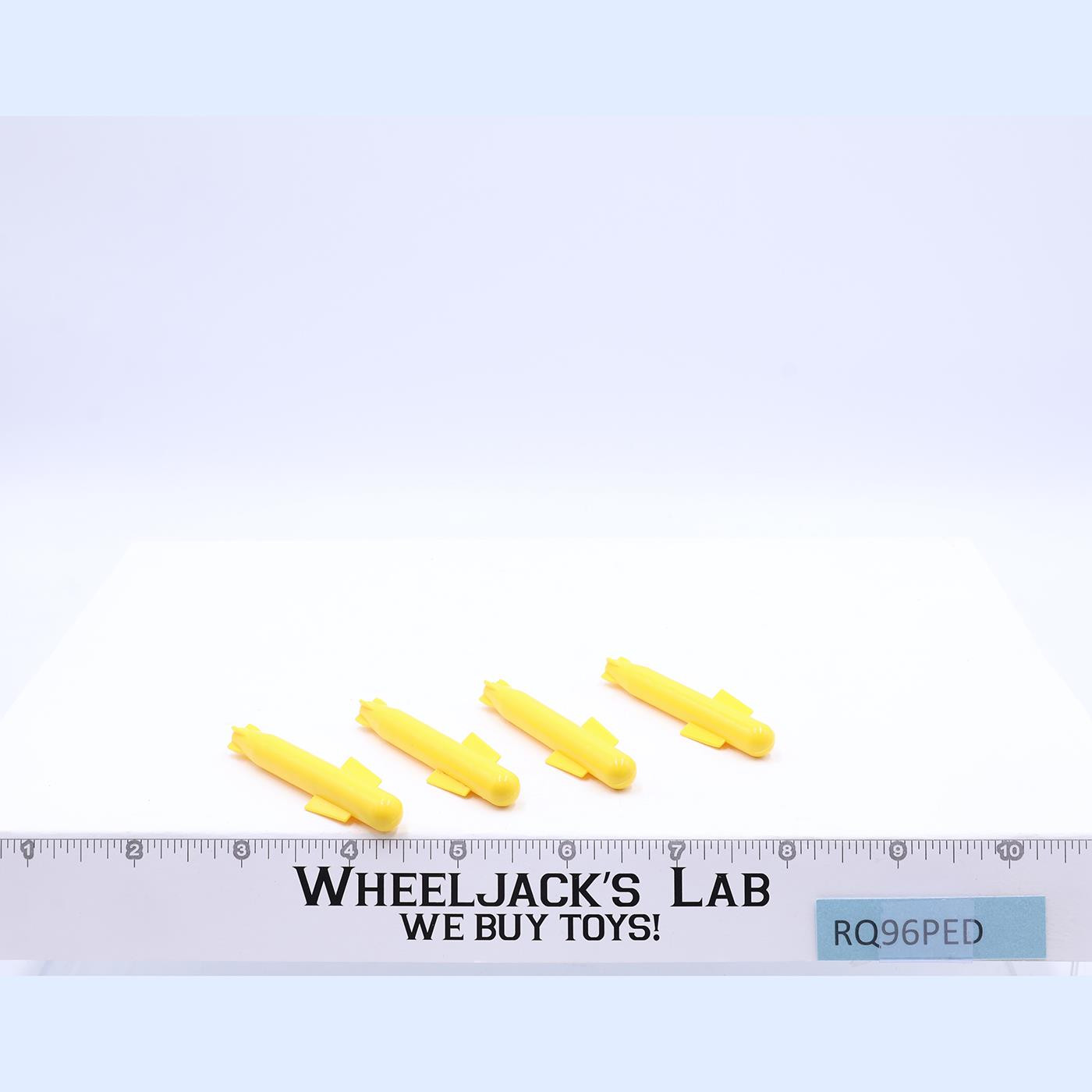 Hydrofoil Moray Torpedo Missiles x4 1985 GI Joe Hasbro Vintage Figure Vehicle