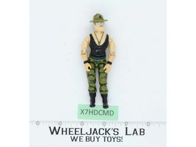 Sgt. Slaughter V2 G.I. Joe 1986 Hasbro Vintage Action Figure