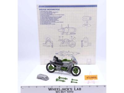 Silver Mirage 100% Complete G.I. Joe 1985 Hasbro Vintage Vehicle Action Figure