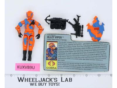 Alley Viper V1 100% Complete G.I. Joe 1989 Hasbro Vintage Action Figure