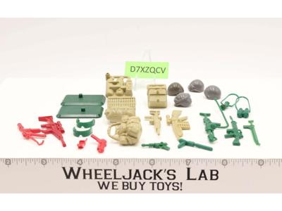 Lot Battle Gear Accessory 3 Set 3 Complete 1985 Weapons G.I. Joe Vintage
