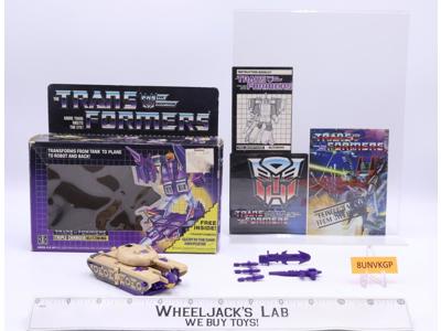 Blitzwing 100% Complete NICE FIGURE & BOX 1985 Vintage G1 Transformers Hasbro