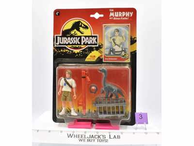 Tim Murphy W/Retracting Snare #3 Jurassic Park Series 1 1993 Kenner MOSC SEALED