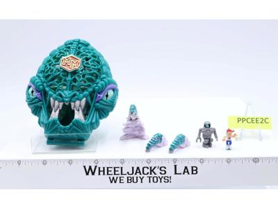 Mighty Max Liquidates the Ice Alien Complete 1992 Doom Zone Playset Bluebird