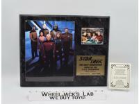 The Crew of the USS Enterprise Star Trek Next Generation 1994 Plaque #8556/10000