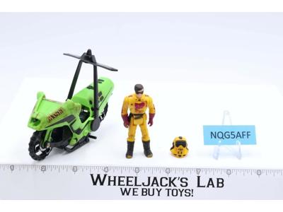 Condor W/Brad Turner 100% Complete M.A.S.K.1986 Kenner Action Figure Vehicle