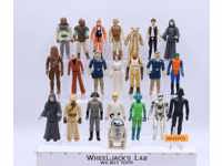 Lot of 21 Star Wars 1970s-1980s Kenner Vintage Action Figures