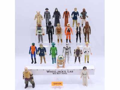 Lot of 21 Star Wars 1970s-1980s Kenner Vintage Action Figures