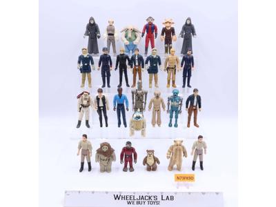 Lot of 21 Star Wars 1970s-1980s Kenner Vintage Action Figures