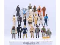 Lot of 21 Star Wars 1970s-1980s Kenner Vintage Action Figures