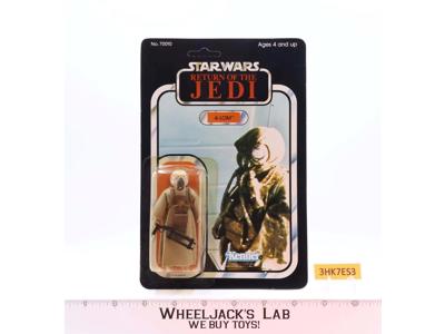4-Lom Bounty Hunter 77 Back-A Star Wars ROTJ 1983 Kenner Action Figure NEW MOSC