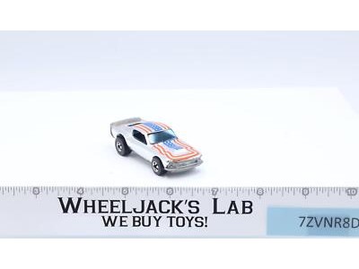 Mustang Stocker Chrome Hot Wheels 1974 Vintage Blackwalls Hong Kong Nice!