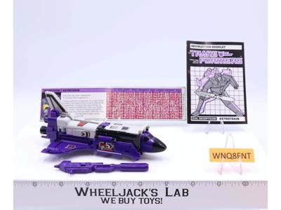 Astrotrain 100% Complete Vintage 1985 G1 Transformers Hasbro Action Figure