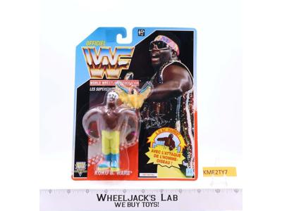 Koko B. Ware WWF Wrestling Action Figure 1991 Hasbro NEW MOSC SEALED French