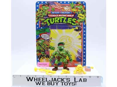 Green Teen Beret Raphael 100% Complete TMNT 1991 Playmates Action Figure