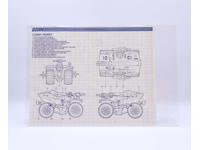 Cobra Ferret 1985 ORIGINAL Instructions/Blueprints G.I. Joe Hasbro