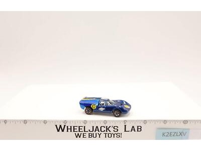 Lola GT70 Blue 1968 Mattel Redline Hot Wheels Vintage RL