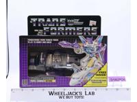 Octane W NICE FIGURE & BOX 100% Complete 1986 Vintage G1 Transformers