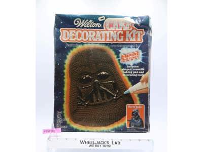 Darth Vader Wilton Cake Decorating Kit 1981 Star Wars NEW SEALED