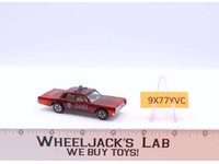 Fire Chief Cruiser Spectraflame Red 1968 Hot Wheels Mattel Vintage Redline RL