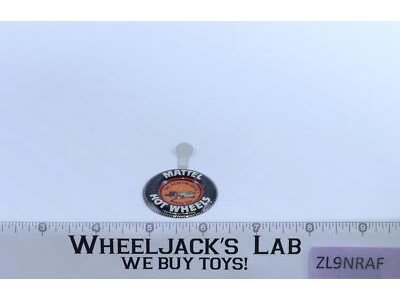 Moving Van Heavyweights BUTTON W/TAB 1969 Hot Wheels Mattel Vintage Redline