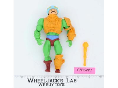 Man At Arms 100% Complete ORIGINS RETRO PLAY He-Man MOTU Mattel 2020 Figure