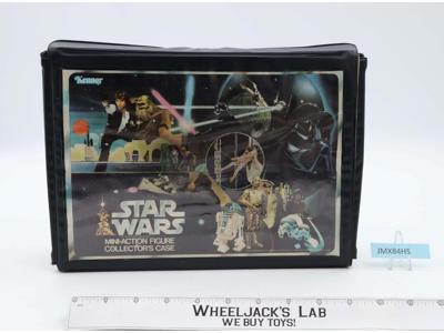 Star Wars Vinyl Collector's Case W/ Insert 1977 Kenner Carry Case