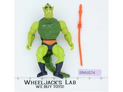 Whiplash 100% Complete He-Man Masters of the Universe MOTU Mattel 1984 Figure