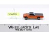Custom Fleetside Orange Hot Wheels Mattel Vintage 1968 Redline RL PAINTED BASE