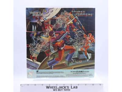 Rodimus Wreck-Gar Insert Poster Glow In The Dark 1986 G1 Transformers Vintage