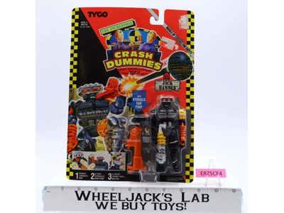Jack Hammer The Incredible Crash Dummies 1992 Tyco NEW SEALED MOSC