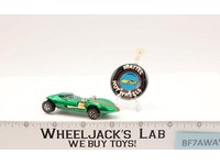 Twinmill Spectraflame Green 1968 Redline Hot Wheels Mattel Redline RL w/ Button