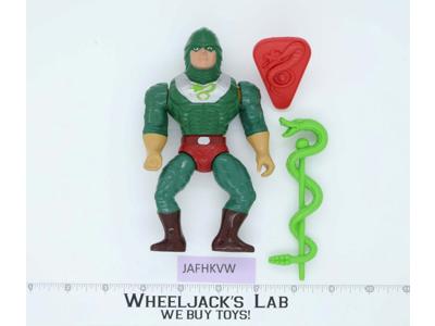 King Hiss 100% Complete He-Man Masters of the Universe MOTU Mattel 1986 Vintage