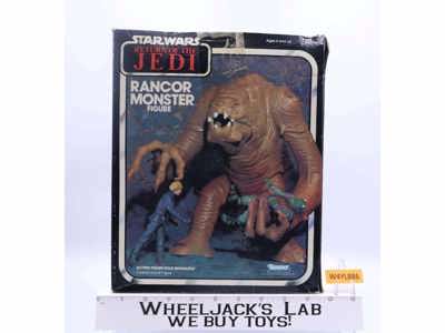 Rancor Monster 100% Complete W/Box Star Wars ROTJ 1984 Kenner Action Figure