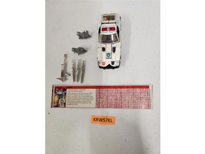 Prowl 100% Complete Vintage G1 Transformers Hasbro Action Figure