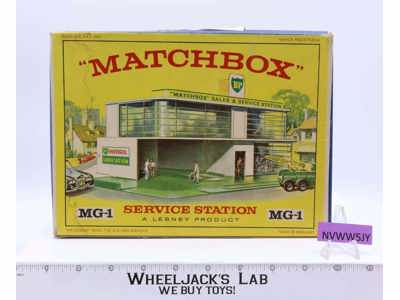 MG-1 BP Sales & Service Station Matchbox Lesney England