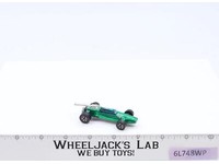 Brabham-Repco F-1 Green 1968 Redline Hot Wheels Mattel Vintage RL BLACK BASE