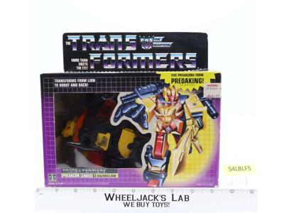 Razorclaw MIB 100% Complete 1986 Vintage Hasbro G1 Transformers Action Figure
