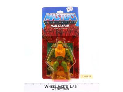 Man-at-Arms Masters of the Universe MOTU 1983 Mattel MOSC SEALED NEW Action