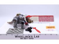 Slag 100% Complete 1985 Vintage G1 Transformers Triceratops Action Figure