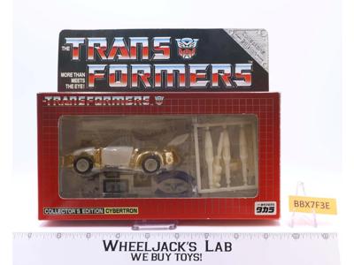 Meister Jazz Gold / WHITE  #06 E-Hobby Exclusive Transformers G1 2002 Takara MIB