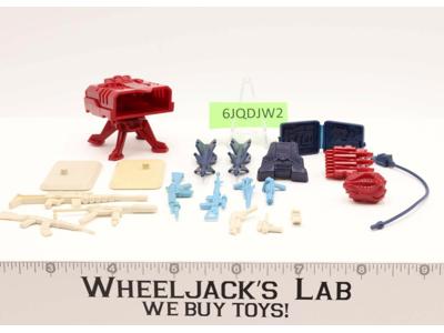 Lot Battle Gear Accessory 4 Set 2 Complete 1986 Weapons G.I. Joe Vintage