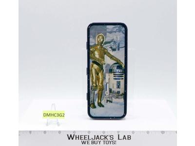 Star Wars C-3PO & R2-D2 Tin Pencil Case 1980 Vintage