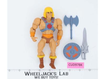 He-Man 100% Complete ORIGINS RETRO PLAY He-Man MOTU Mattel 2020 Figure