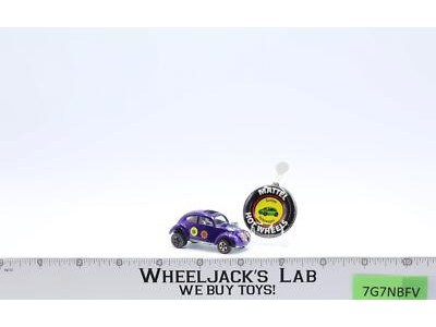 Custom Volkswagen Purple 1967 Redline Hot Wheels Mattel Vintage RL w Button NICE