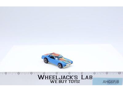 Chevy Monte Carlo Blue Flyin Low 1974 Redline Hot Wheels Mattel Vintage RL