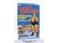King Kong Bundy Original Poster 12x7.5 1980's WWF LJN Wrestling Vintage