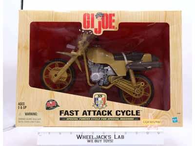 Fast Attack Cycle for 12" Figures Special Forces GI Joe 35th Anniversary MISB