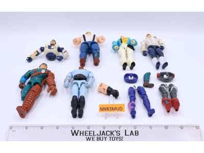 Lot of 6 Cops N Crooks C.O.P.S. 1988 Hasbro Vintage Action Figures