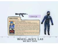 Cobra Officer V1.5 Swivel Arms 100% Complete 1983 G.I. Joe Hasbro Vintage Figure